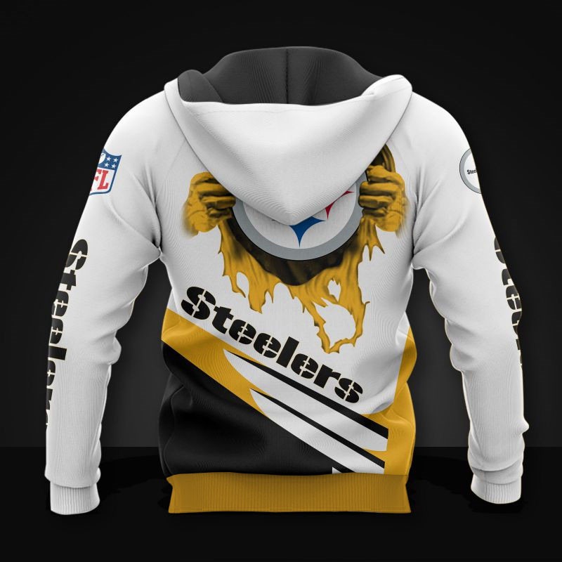 Pittsburgh Steelers Hoodie Cool Graphic Gifts for Fans - Image 2