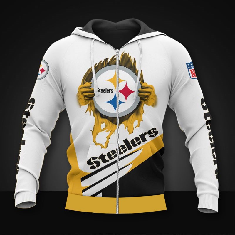 Pittsburgh Steelers Hoodie Cool Graphic Gifts for Fans - Image 3