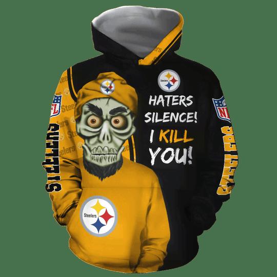 Pittsburgh Steelers Hoodie Cute Death Gifts for Fans