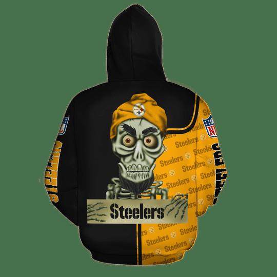 Pittsburgh Steelers Hoodie Cute Death Gifts for Fans - Image 2