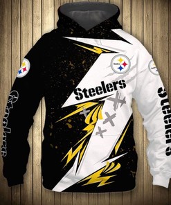 Pittsburgh Steelers Hoodie Cute Zip Hoodie Gift for Game Day