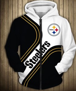 Pittsburgh Steelers Hoodie Cute Zip Hoodie New Design