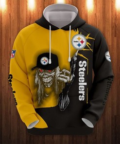 Pittsburgh Steelers Hoodie Ultra Death Graphic Gift for Halloween