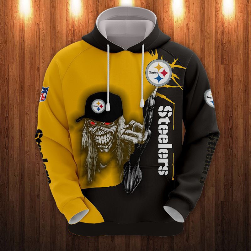 Pittsburgh Steelers Hoodie Ultra Death Graphic Gift for Halloween