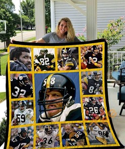 Pittsburgh Steelers Legends 01 Quilt Blanket Bedding Set