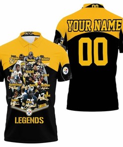 Pittsburgh Steelers Legends Team Great Player Signature Signed To All My Haters Jersey 2020 Nfl Season Personalized Polo Shirt