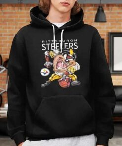 Pittsburgh Steelers Looney Tunes Taz Hoodie
