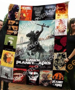 Planet Of The Apes 2 Quilt Blanket Bedding Set