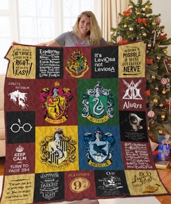 Platform 4 Harry Potter For Fans Collection Quilt Blanket Bedding Set