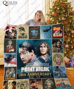 Point Break 28th Anniversary Collection Quilt Blanket Bedding Set