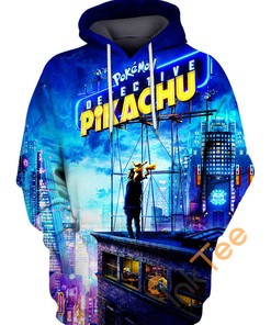 Pokemon Detective Hoodie 3D