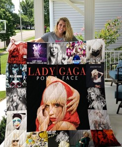 Poker Face Lady Gaga For Fans Ver Collection Quilt Blanket Bedding Set