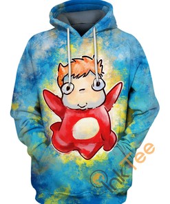 Ponyo?s Magic Hoodie 3D