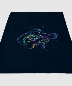 Pop Art Sherpa Fleece Blanket Gifts for Family, for Couple
