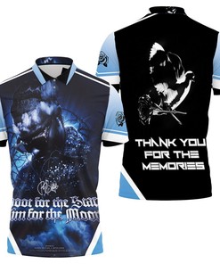 Pop Smoke Shoot For The Stars Blue Sky Rap Hip Hop 3D All Over Print Polo Shirt