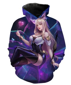 Popstar Ahri League Of Legends Hoodie 3D