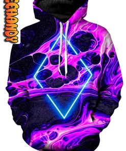 Portal Home Pink Unisex 3D Hoodie