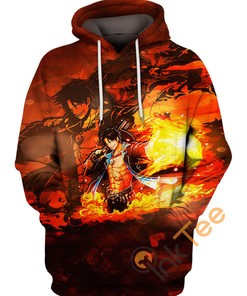 Portgas D. Ace Hoodie 3D