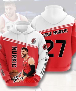 Portland Trail Blazers Custom Hoodie 3D