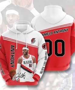 Portland Trail Blazers Custom Sport All Over Print Hoodie 3D