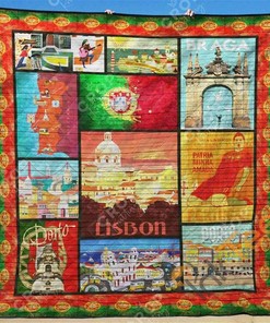Portugal Quilt Blanket Bedding Set