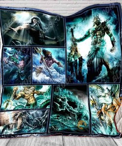 Poseidon Quilt Blanket Bedding Set