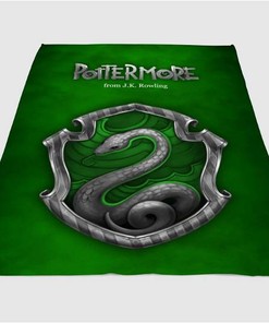 Pottermore Harry Potter Sherpa Fleece Blanket Gifts for Family, for Couple
