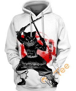 Powerful Of Inosuke Hashibira Hoodie 3D