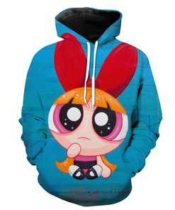 Powerpuff Girls Blossom Cute Blossom Cartoon Hoodie 3D