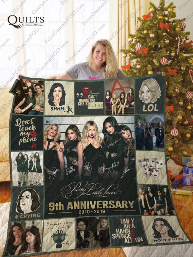 Pretty Little Liar 9th Anni Collection Quilt Blanket Bedding Set