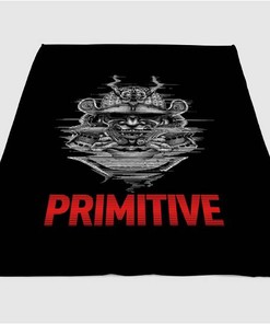Primitive Hype Thrasher Sherpa Fleece Blanket Gifts for Family, for Couple