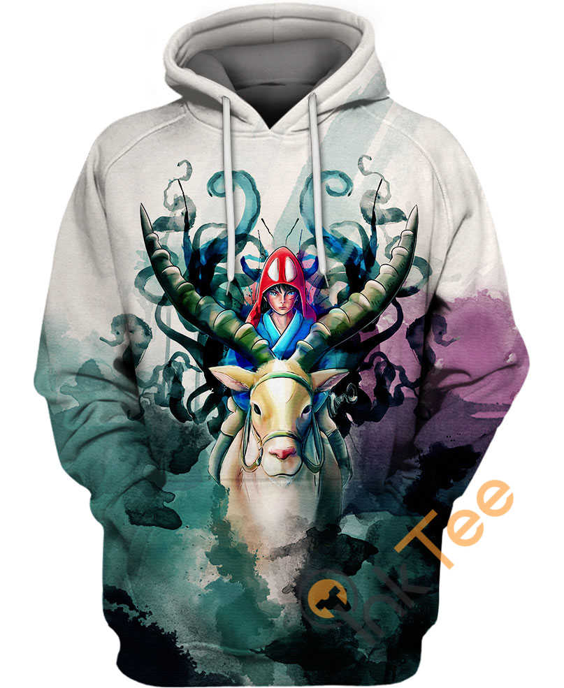Prince Ashitaka Hoodie 3D