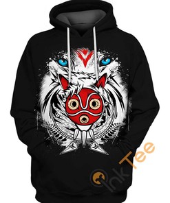 Princess Mononoke Sport All Over Print Hoodie 3D