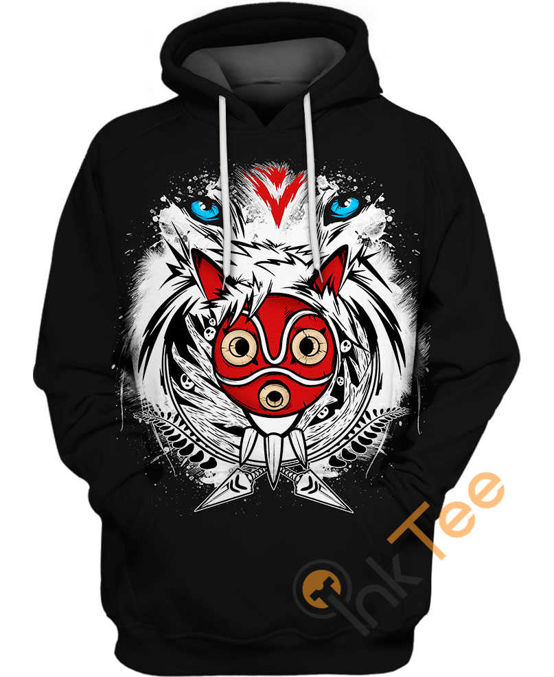 Princess Mononoke Sport All Over Print Hoodie 3D