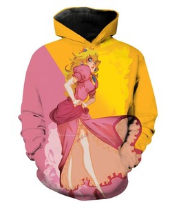 Princess Peach Mario Peach Hoodie 3D
