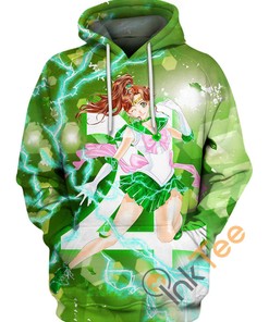 Princess Sailor Jupiter Hoodie 3D