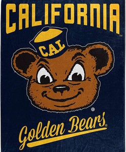 Printed Throw Cal Berkeley Golden Bears Sherpa Fleece Blanket Gifts for Family, for Couple