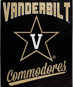 Printed Throw Vanderbilt Commodores Sherpa Fleece Blanket Gifts for Family, for Couple