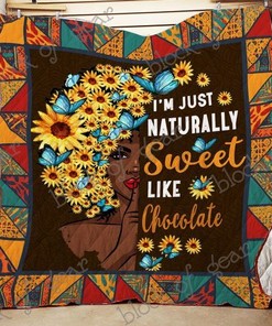 Proud Black Woman Quilt Blanket Bedding Set for Home Décor