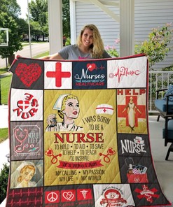 Proud To Be A Nurse Quilt Blanket Bedding Set for Home Décor