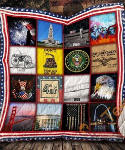 Proud To Be An American Quilt Blanket Bedding Set