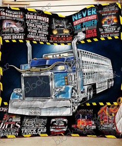 Proud Truck Driver Quilt Blanket Bedding Set