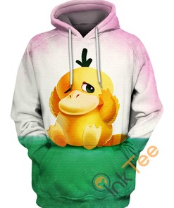 Psyduck Pokemon Hoodie 3D