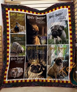 Pug 05 Quilt Blanket Bedding Set