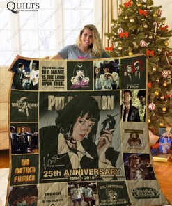 Pulp Fiction Bad Mother Fucker Collection Quilt Blanket