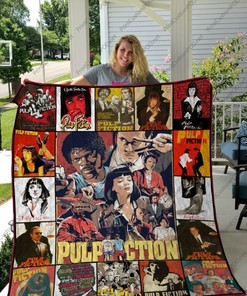 Pulp Fiction Comics Art Quilt Blanket