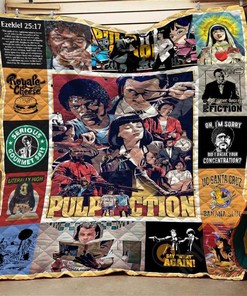 Pulp Fiction Quilt Blanket Bedding Set