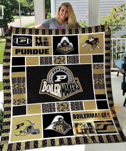 Purdue Boilermakers Quilt Blanket Bedding Set