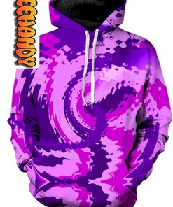 Purple Haze Unisex 3D Hoodie