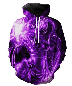 Purple Liliana Magic The Gathering Liliana Hoodie 3D